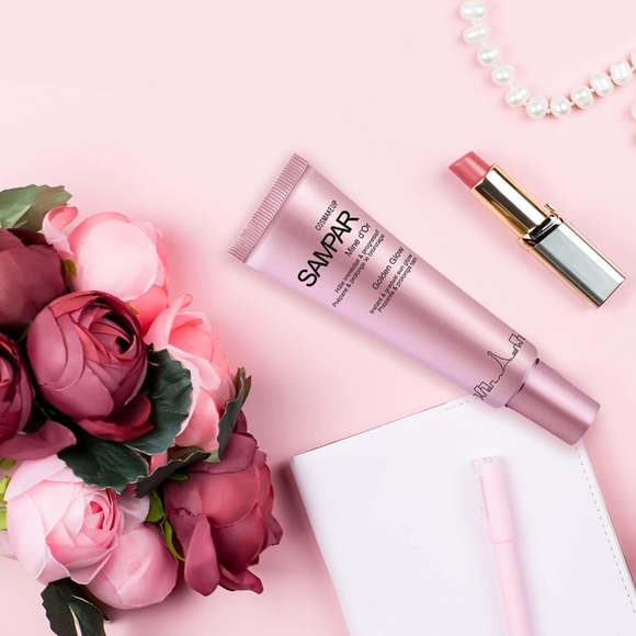 SAMPAR Golden Glow – Tinted Moisturiser Face Women with Sun Glow Effect - Picture 2 of 3